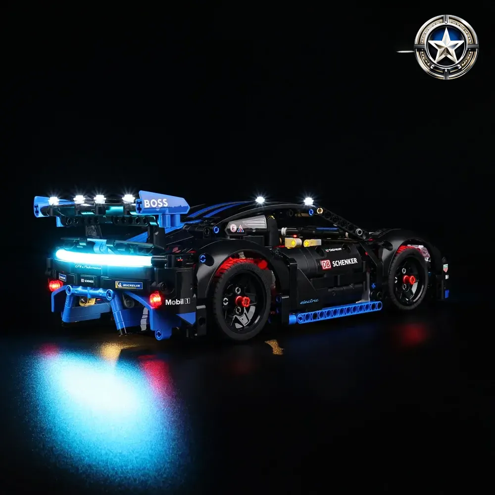 Light Kit for Porsche GT4 e Performance Race Car Model 42176 Set Light Kit for Porsche GT4 e Performance Race Car Model 42176 Set