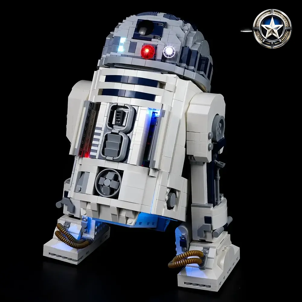 R2 D2 Model Building Set Light Kit Compatible with Lego Star Wars 75308 R2 D2 Model Building Set Light Kit Compatible with Lego Star Wars 75308
