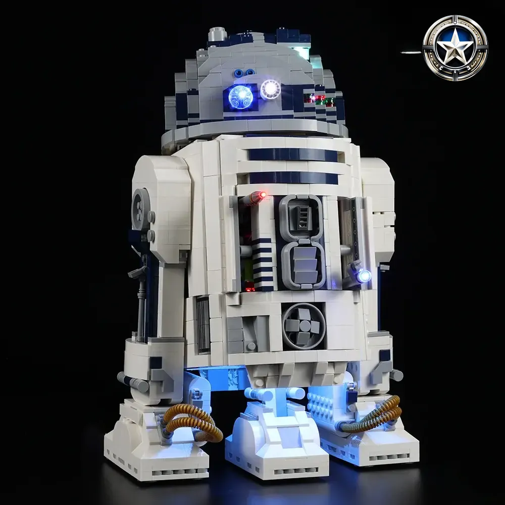 R2 D2 Model Building Set Light Kit Compatible with Lego Star Wars 75308 R2 D2 Model Building Set Light Kit Compatible with Lego Star Wars 75308