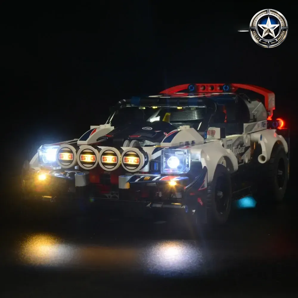 Rally Car Light Kit Compatible With 42109 Enhanced Lighting Upgrade Set Rally Car Light Kit Compatible With 42109 Enhanced Lighting Upgrade Set