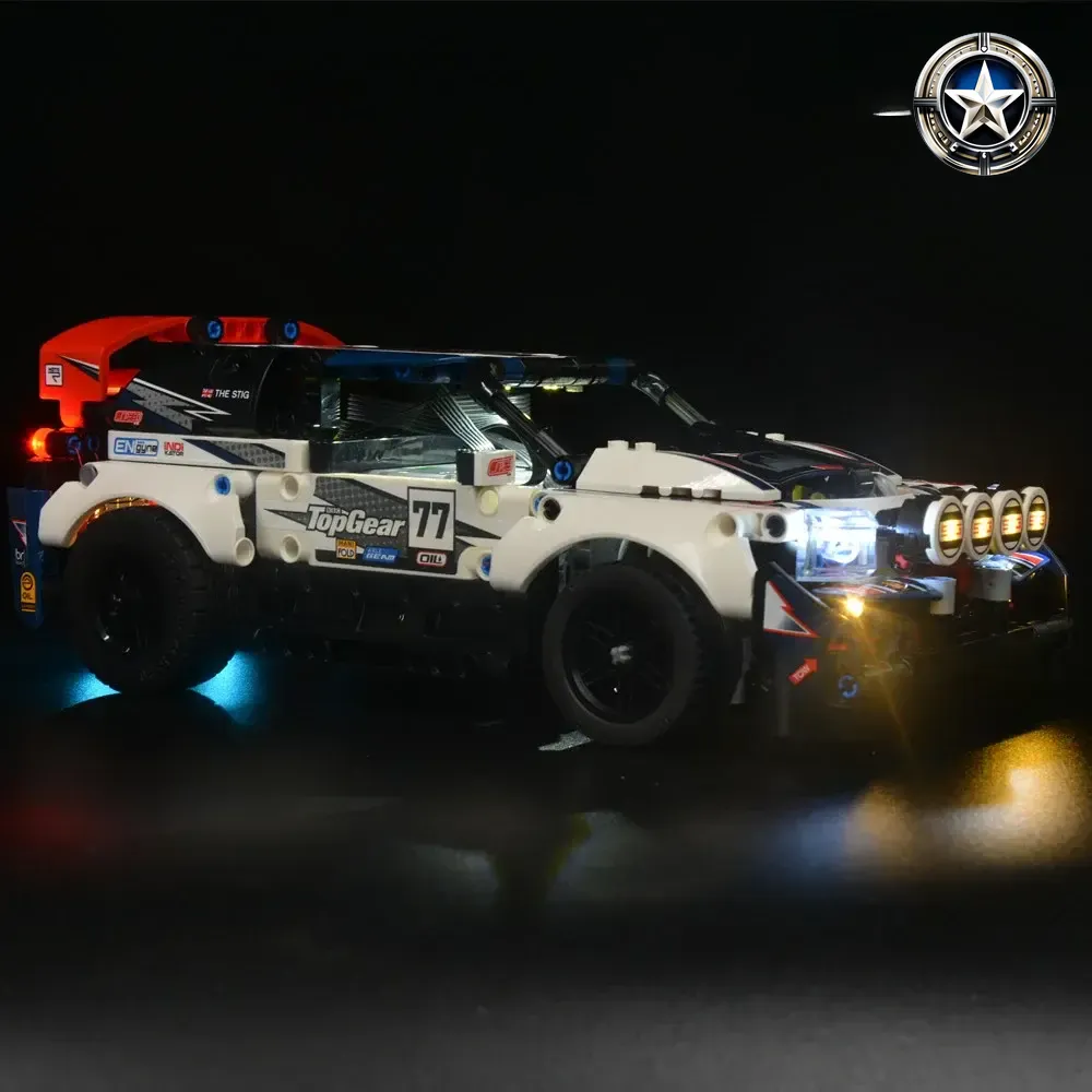 Rally Car Light Kit Compatible With 42109 Enhanced Lighting Upgrade Set Rally Car Light Kit Compatible With 42109 Enhanced Lighting Upgrade Set