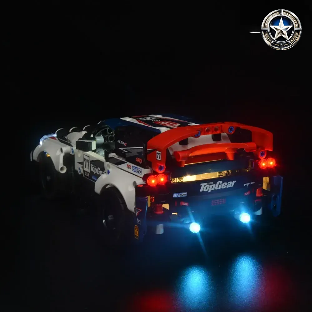 Rally Car Light Kit Compatible With 42109 Enhanced Lighting Upgrade Set Rally Car Light Kit Compatible With 42109 Enhanced Lighting Upgrade Set