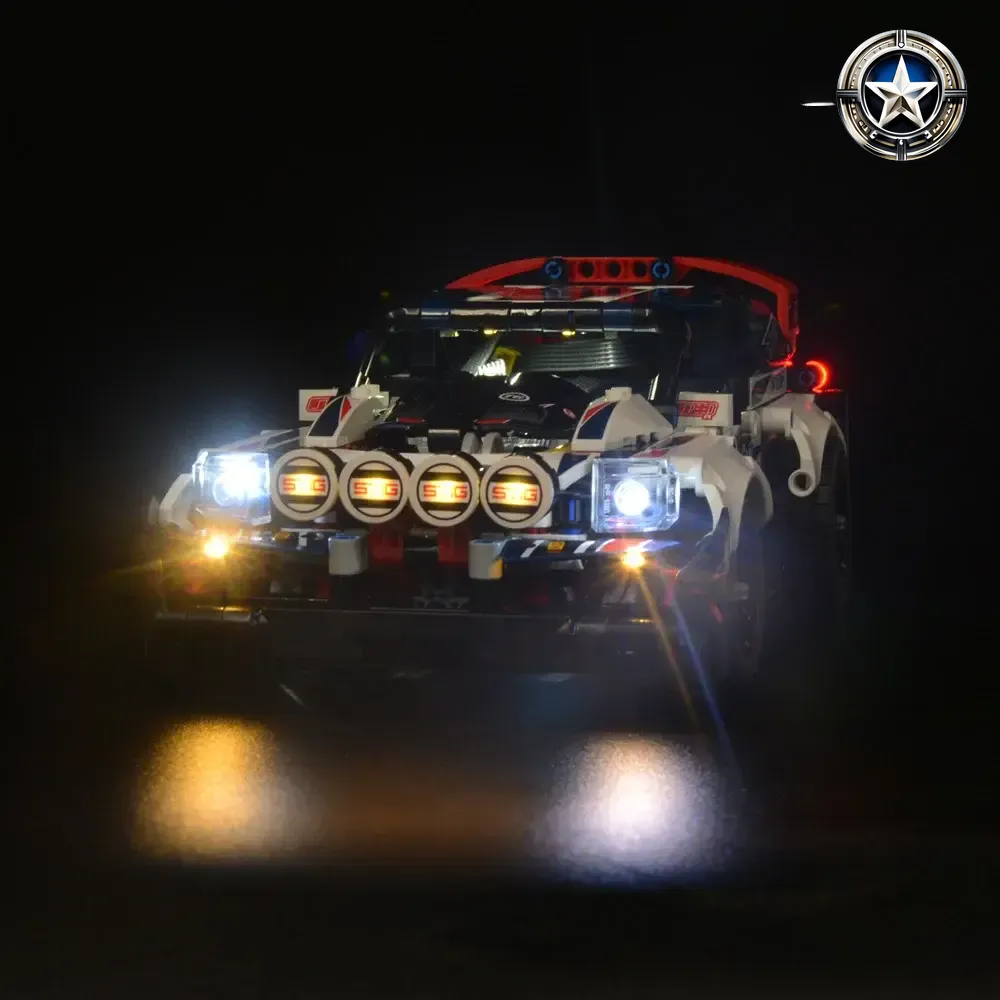 Rally Car Light Kit Compatible With 42109 Enhanced Lighting Upgrade Set Rally Car Light Kit Compatible With 42109 Enhanced Lighting Upgrade Set