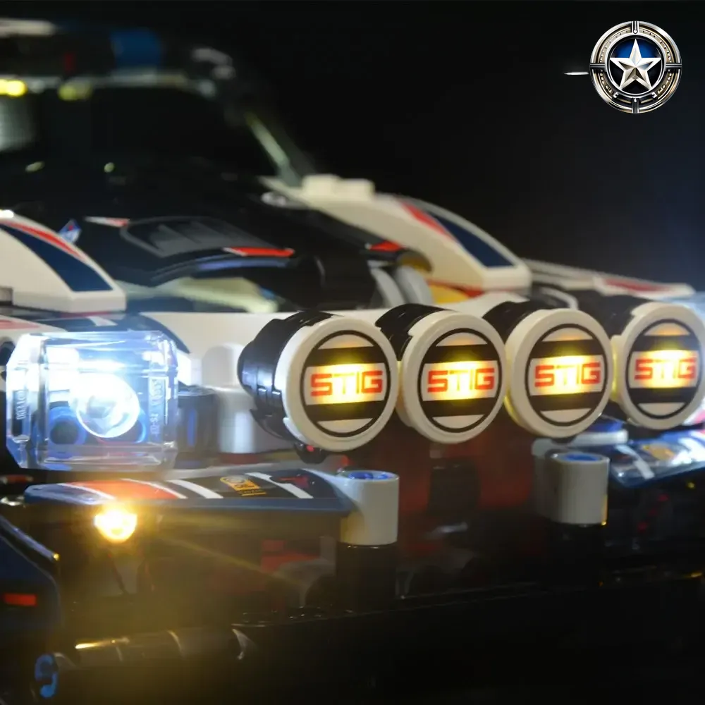Rally Car Light Kit Compatible With 42109 Enhanced Lighting Upgrade Set Rally Car Light Kit Compatible With 42109 Enhanced Lighting Upgrade Set