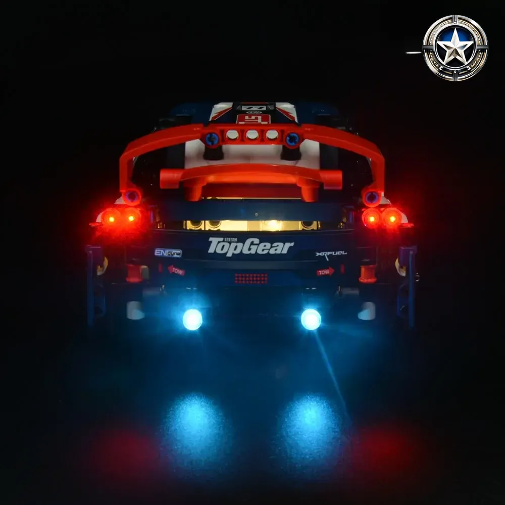 Rally Car Light Kit Compatible With 42109 Enhanced Lighting Upgrade Set Rally Car Light Kit Compatible With 42109 Enhanced Lighting Upgrade Set