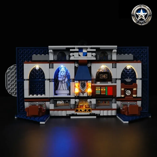 Ravenclaw House Banner Light Kit Decorative LED Lighting Accessory for Fans