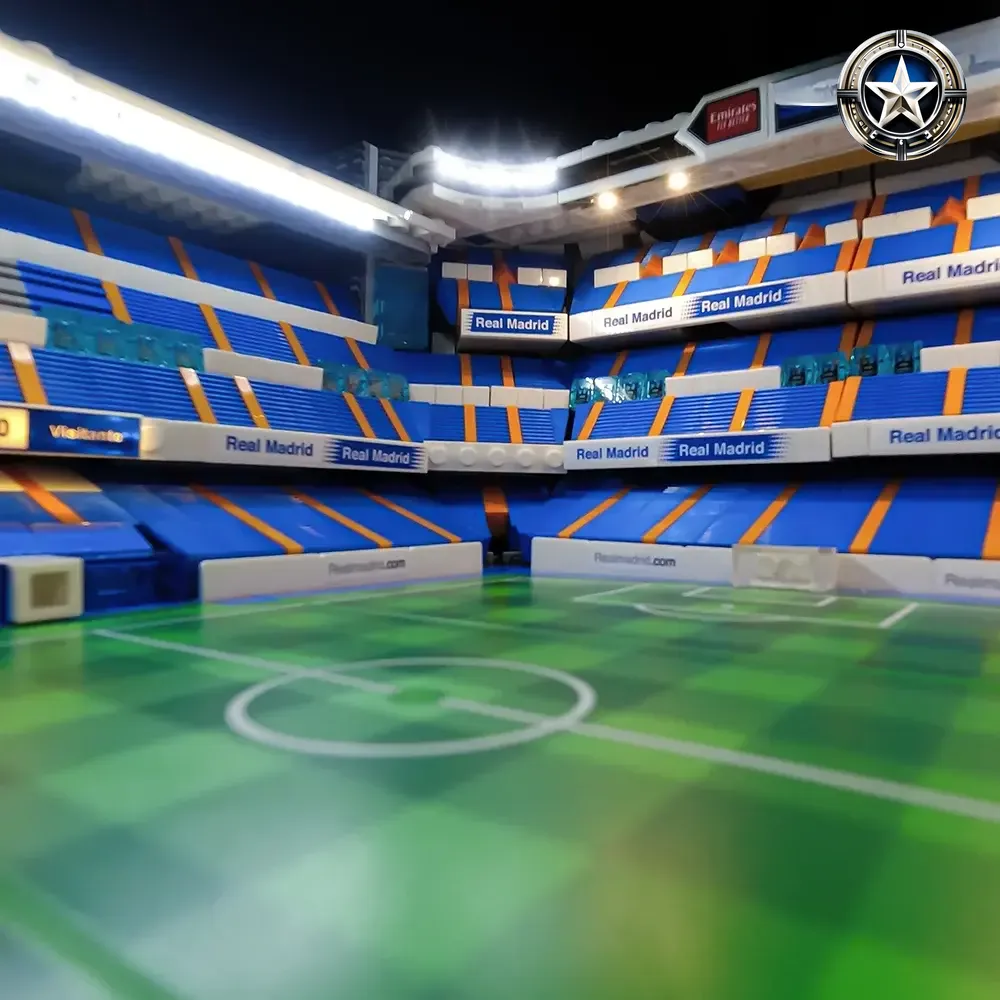 Real Madrid Santiago Bernabeu Stadium Light Kit Model 10299 Deluxe Edition Real Madrid Santiago Bernabeu Stadium Light Kit Model 10299 Deluxe Edition