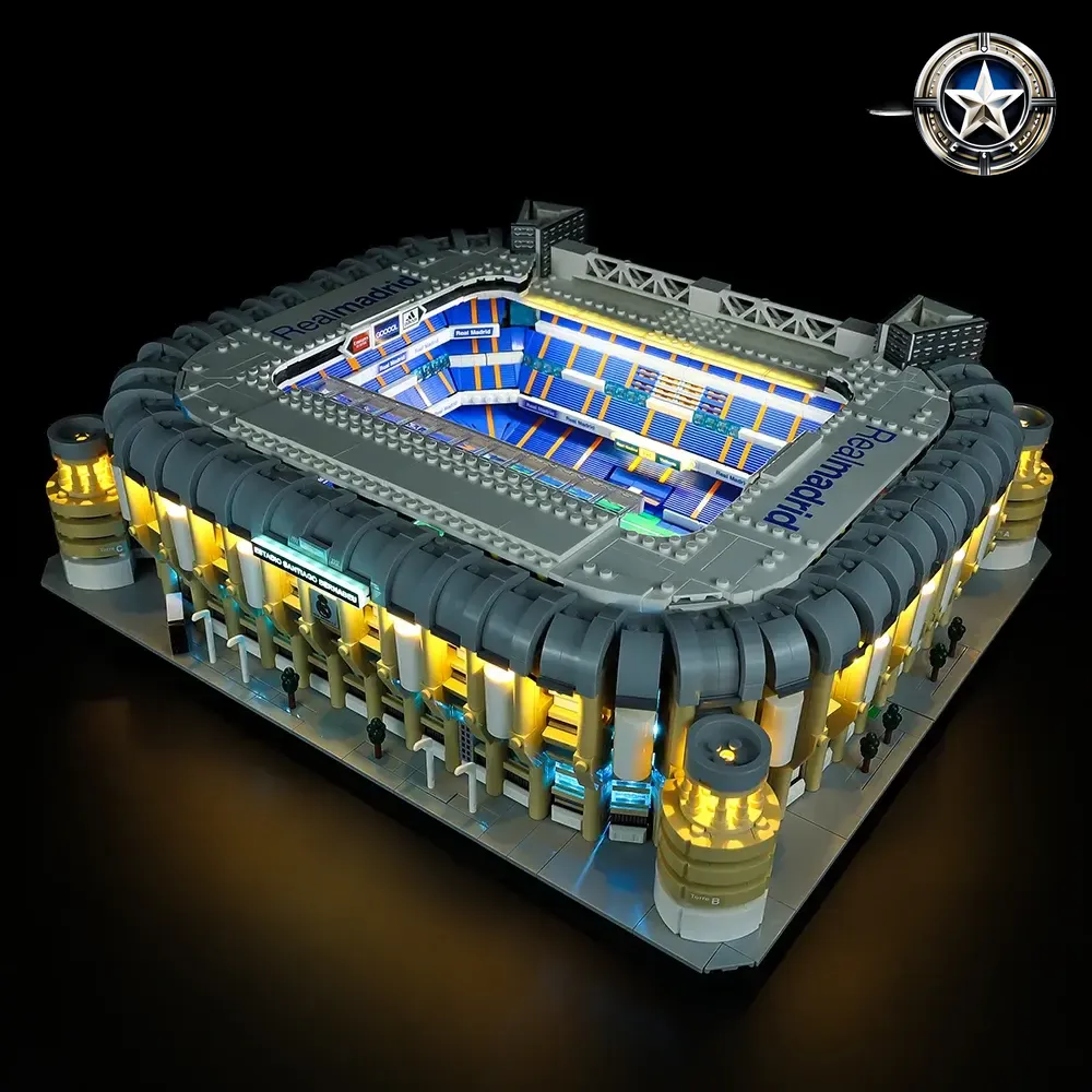 Real Madrid Santiago Bernabeu Stadium Light Kit Model 10299 Deluxe Edition Real Madrid Santiago Bernabeu Stadium Light Kit Model 10299 Deluxe Edition