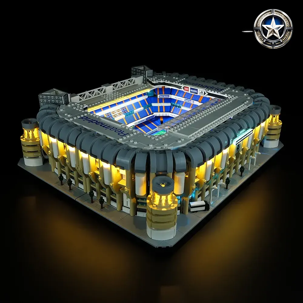 Real Madrid Santiago Bernabeu Stadium Light Kit Model 10299 Deluxe Edition Real Madrid Santiago Bernabeu Stadium Light Kit Model 10299 Deluxe Edition