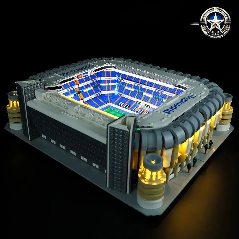 Real Madrid Santiago Bernabeu Stadium Light Kit Model 10299 Deluxe Edition Real Madrid Santiago Bernabeu Stadium Light Kit Model 10299 Deluxe Edition