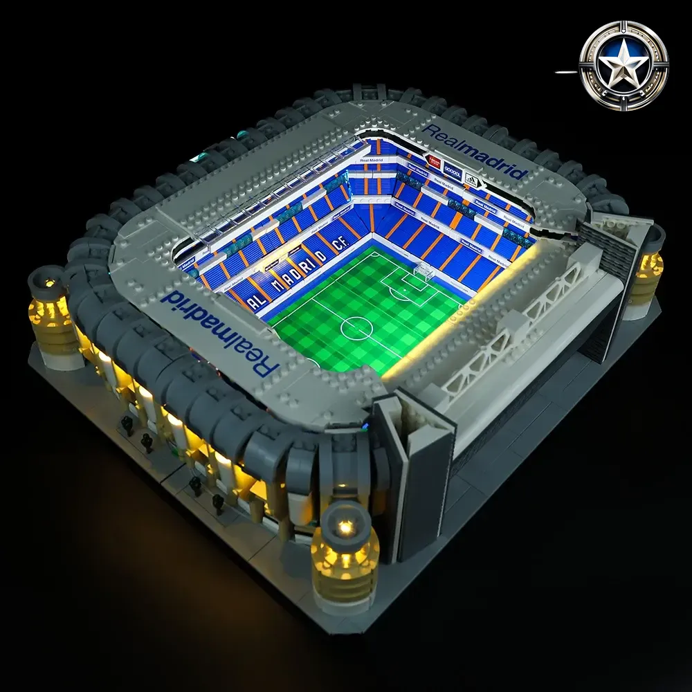 Real Madrid Santiago Bernabeu Stadium Light Kit Model 10299 Deluxe Edition Real Madrid Santiago Bernabeu Stadium Light Kit Model 10299 Deluxe Edition