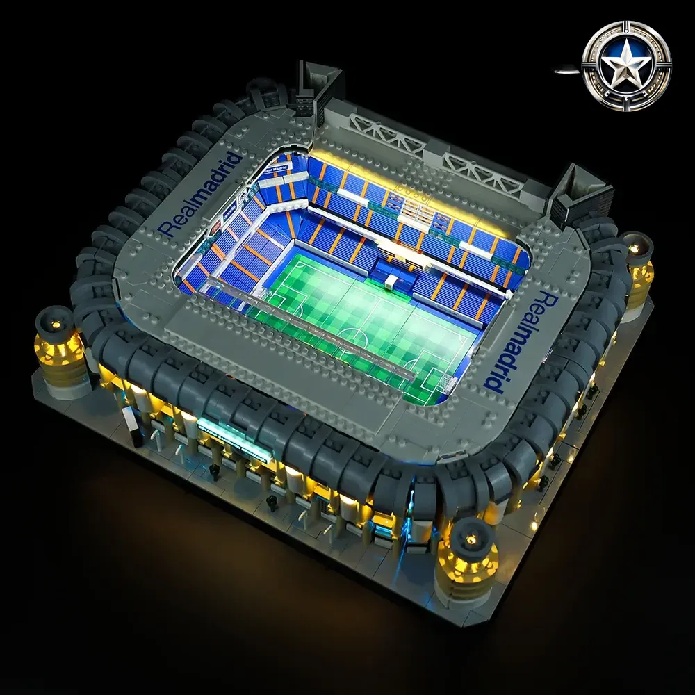 Real Madrid Santiago Bernabeu Stadium Light Kit Model 10299 Deluxe Edition Real Madrid Santiago Bernabeu Stadium Light Kit Model 10299 Deluxe Edition