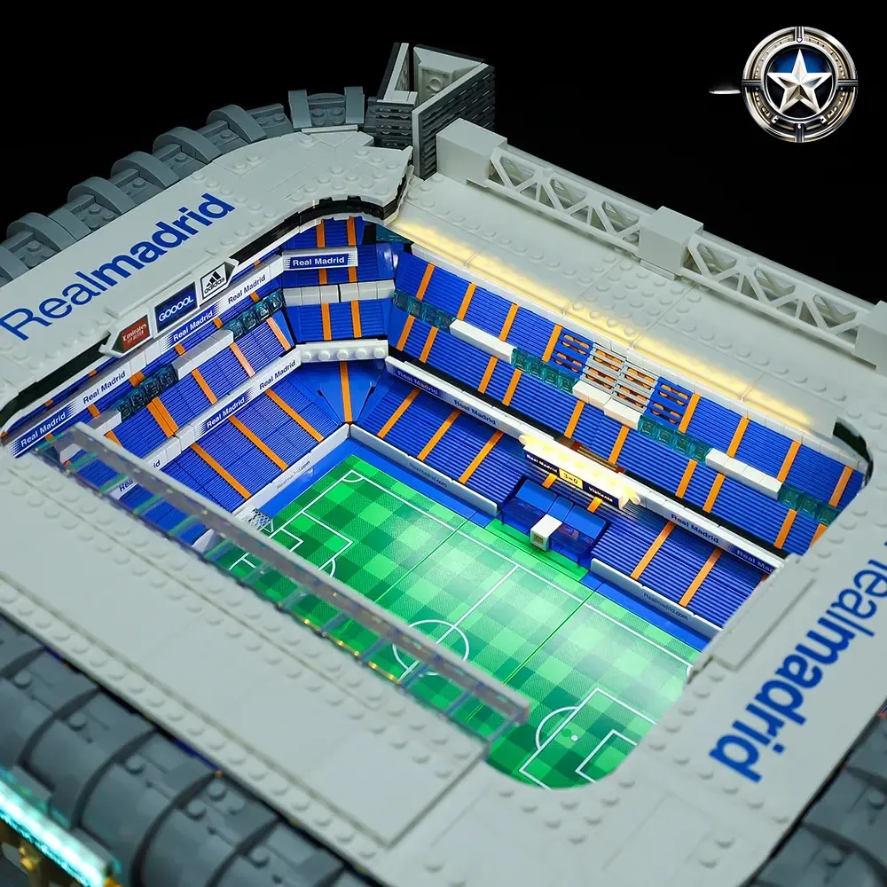 Real Madrid Santiago Bernabeu Stadium Light Kit Model 10299 Deluxe Edition Real Madrid Santiago Bernabeu Stadium Light Kit Model 10299 Deluxe Edition