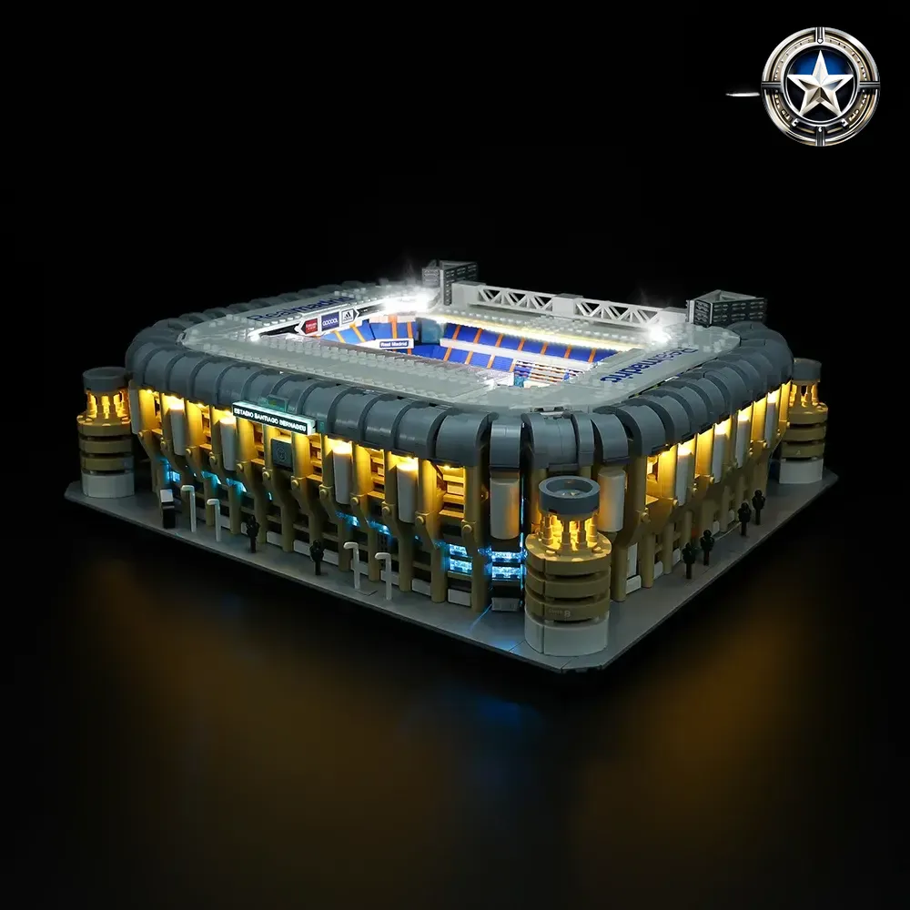 Real Madrid Santiago Bernabeu Stadium Light Kit Model 10299 Deluxe Edition Real Madrid Santiago Bernabeu Stadium Light Kit Model 10299 Deluxe Edition