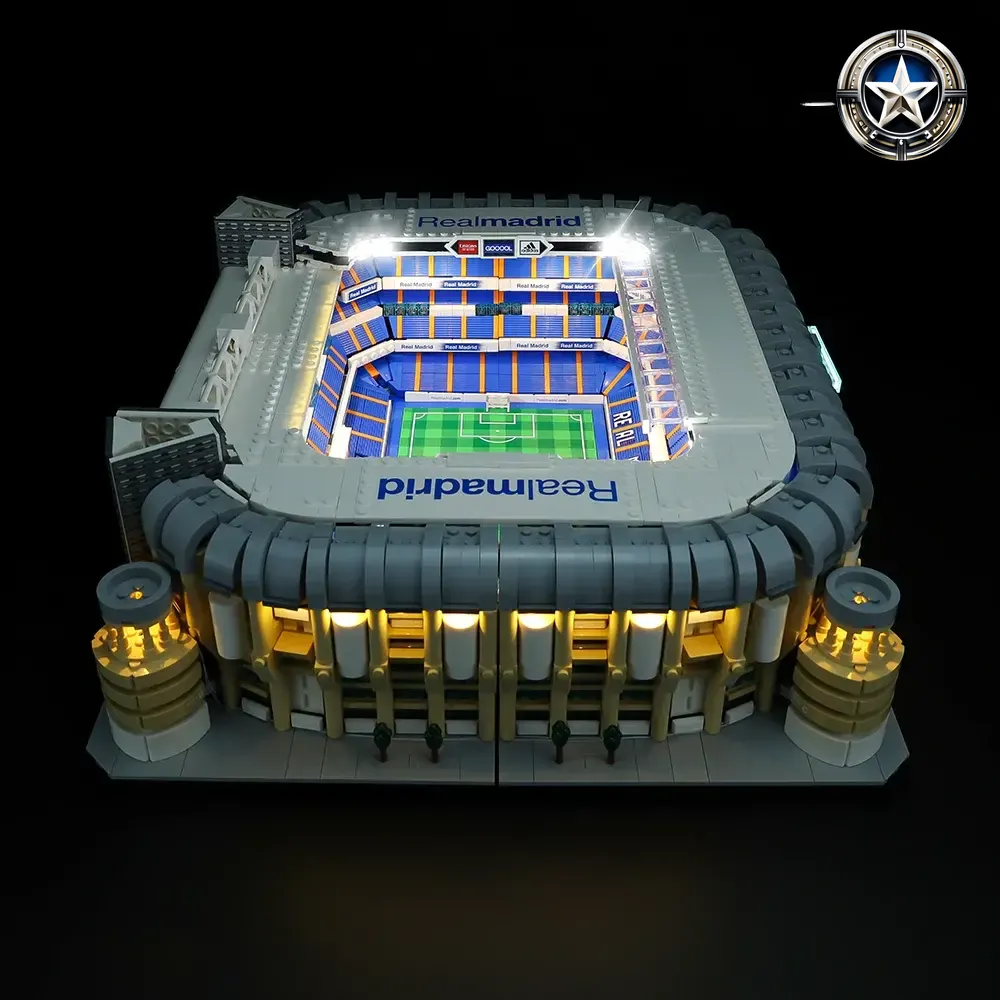 Real Madrid Santiago Bernabeu Stadium Light Kit Model 10299 Deluxe Edition Real Madrid Santiago Bernabeu Stadium Light Kit Model 10299 Deluxe Edition