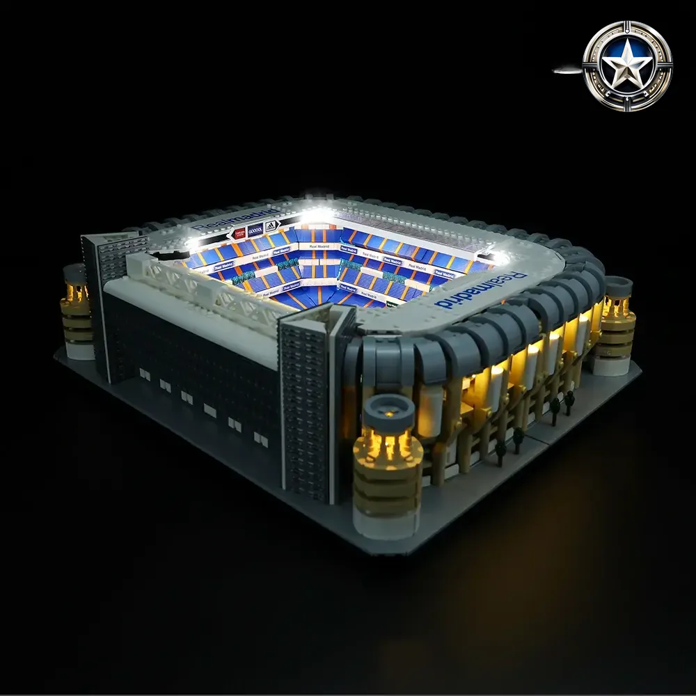 Real Madrid Santiago Bernabeu Stadium Light Kit Model 10299 Deluxe Edition Real Madrid Santiago Bernabeu Stadium Light Kit Model 10299 Deluxe Edition