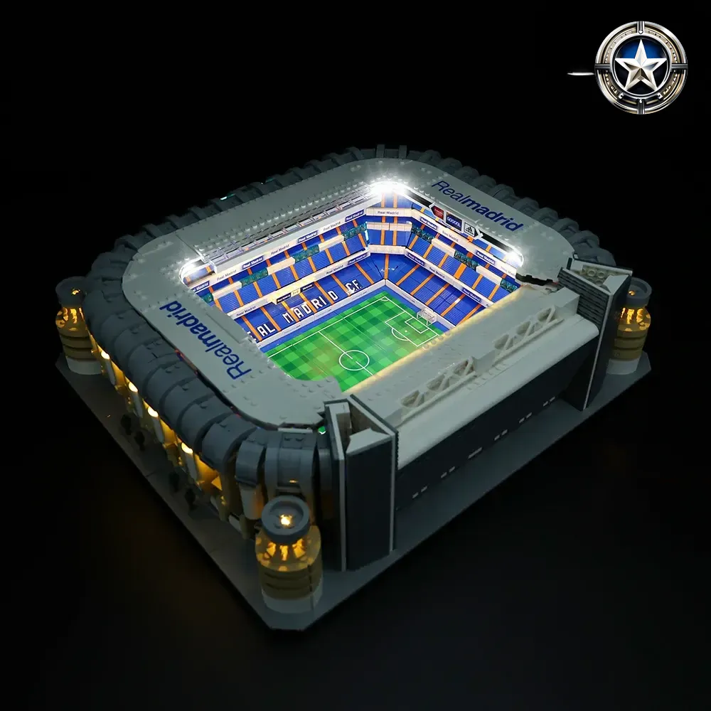 Real Madrid Santiago Bernabeu Stadium Light Kit Model 10299 Deluxe Edition Real Madrid Santiago Bernabeu Stadium Light Kit Model 10299 Deluxe Edition