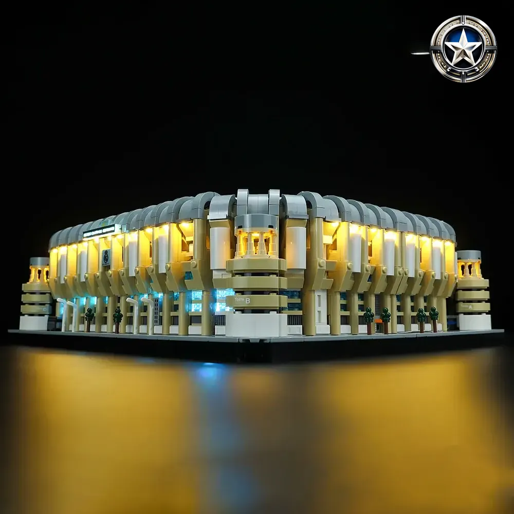 Real Madrid Santiago Bernabeu Stadium Light Kit Model 10299 Deluxe Edition Real Madrid Santiago Bernabeu Stadium Light Kit Model 10299 Deluxe Edition