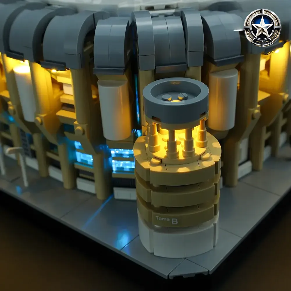 Real Madrid Santiago Bernabeu Stadium Light Kit Model 10299 Deluxe Edition Real Madrid Santiago Bernabeu Stadium Light Kit Model 10299 Deluxe Edition