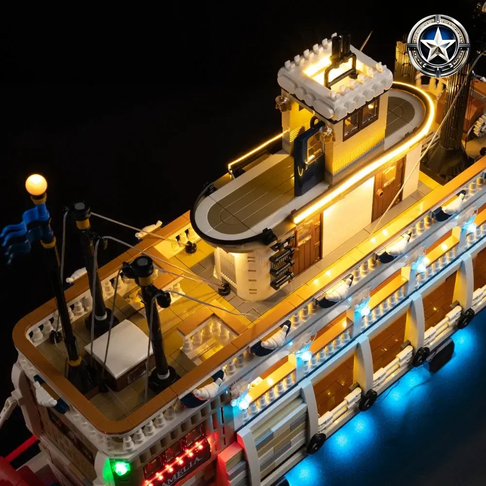 River Steamboat Lighting Kit for Model Number 21356 Enhanced Illumination Set River Steamboat Lighting Kit for Model Number 21356 Enhanced Illumination Set