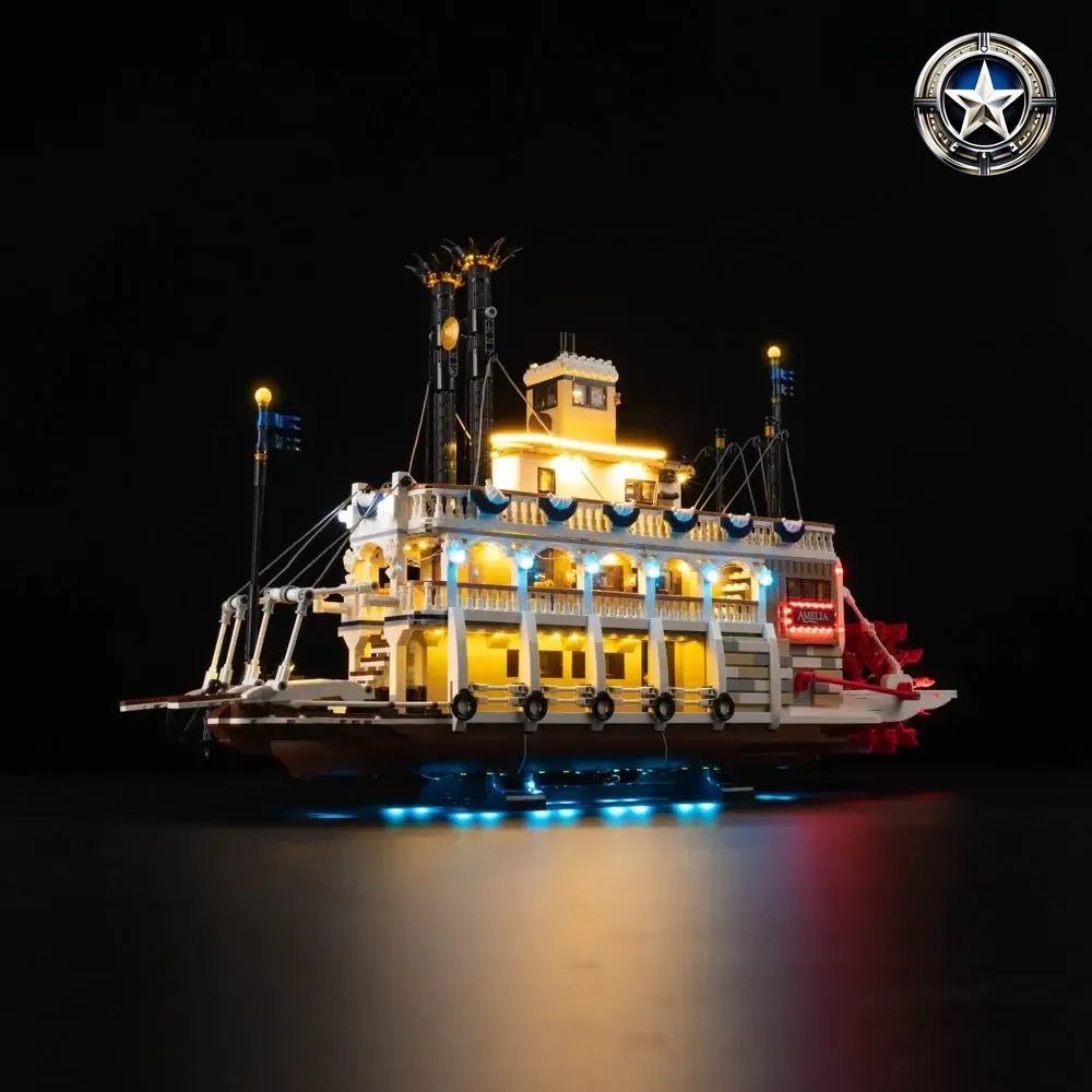 River Steamboat Lighting Kit for Model Number 21356 Enhanced Illumination Set River Steamboat Lighting Kit for Model Number 21356 Enhanced Illumination Set