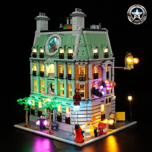 Sanctum Sanctorum Light Kit Compatible with LEGO 76218 Building Set Accessories