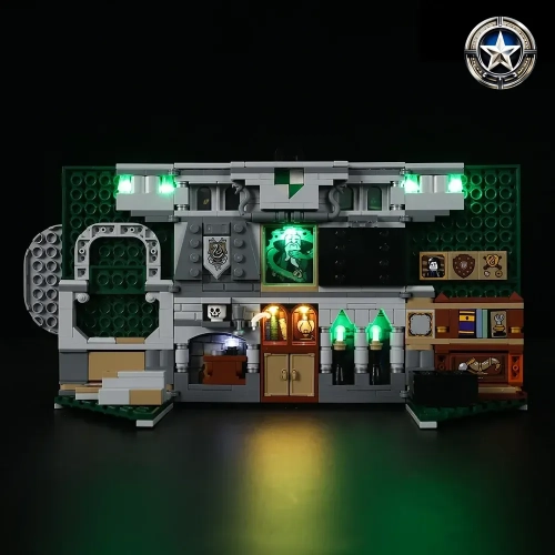 Light Kit for Slytherin House Banner Decoration and Display Set 76410