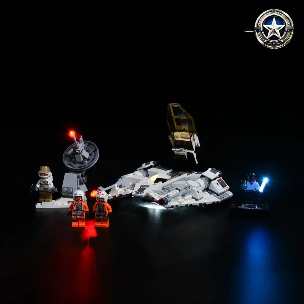 Light Kit for Lego Snowspeeder Model 75259 20th Anniversary Edition Set Light Kit for Lego Snowspeeder Model 75259 20th Anniversary Edition Set