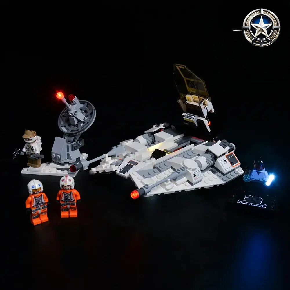 Light Kit for Lego Snowspeeder Model 75259 20th Anniversary Edition Set Light Kit for Lego Snowspeeder Model 75259 20th Anniversary Edition Set