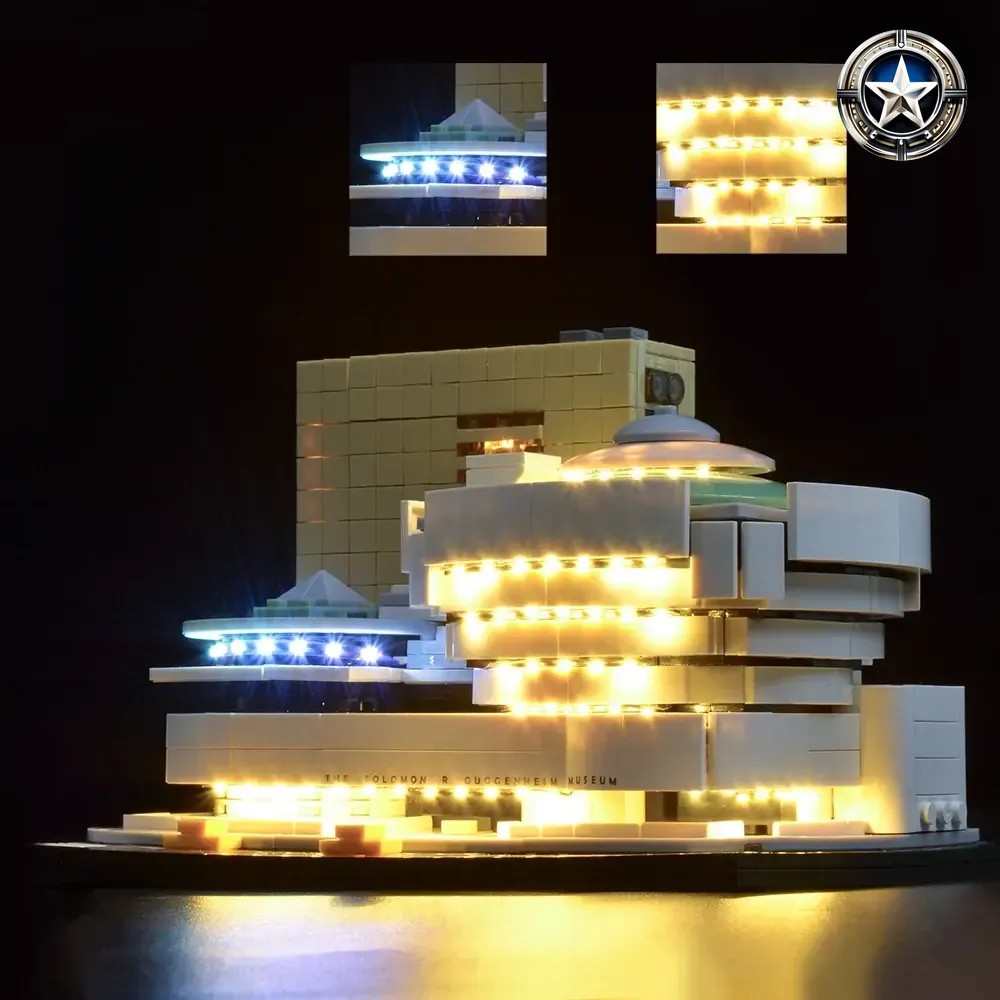Solomon R Guggenheim Museum Light Kit Model Number 21035 Lighting Accessory Solomon R Guggenheim Museum Light Kit Model Number 21035 Lighting Accessory