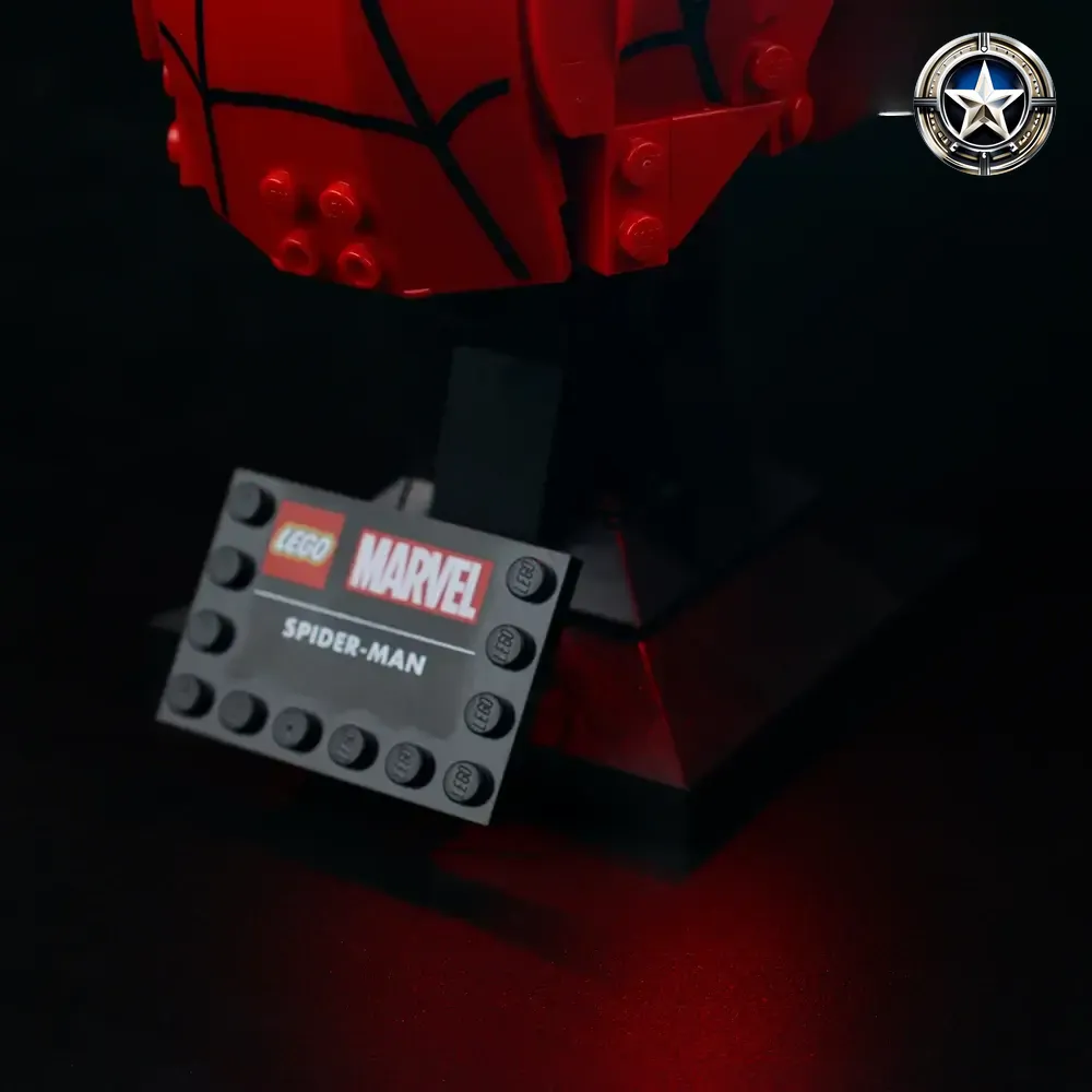 Light Kit for Marvel Spider Man Mask Set 76285 Accessories Quality Light Kit for Marvel Spider Man Mask Set 76285 Accessories Quality