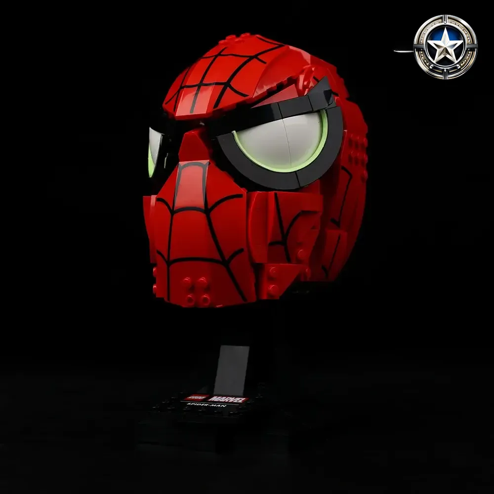Light Kit for Marvel Spider Man Mask Set 76285 Accessories Quality Light Kit for Marvel Spider Man Mask Set 76285 Accessories Quality