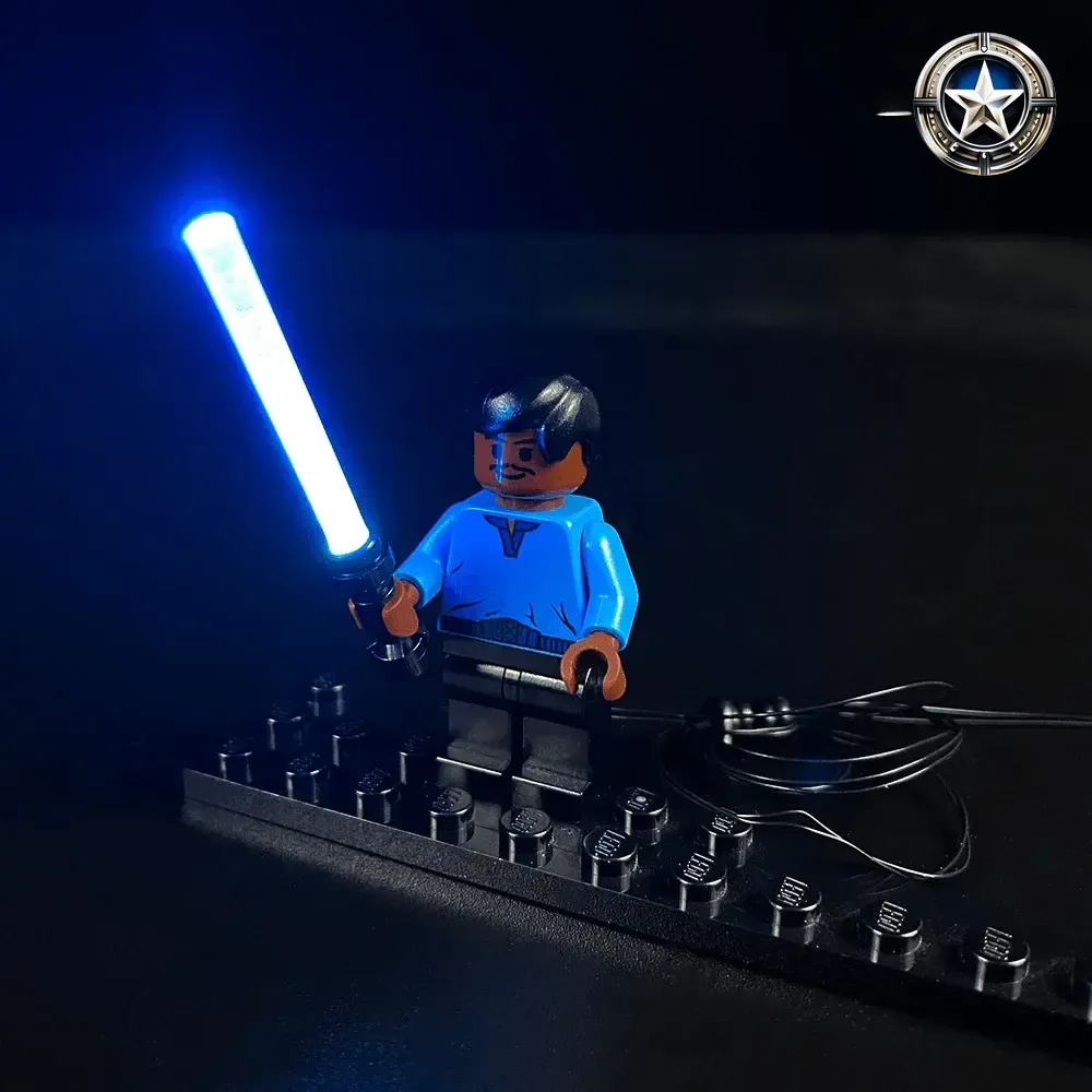 LED Light Sabers for Star Wars Minifigure Toys Pack of Five Lightsaber Sets LED Light Sabers for Star Wars Minifigure Toys Pack of Five Lightsaber Sets