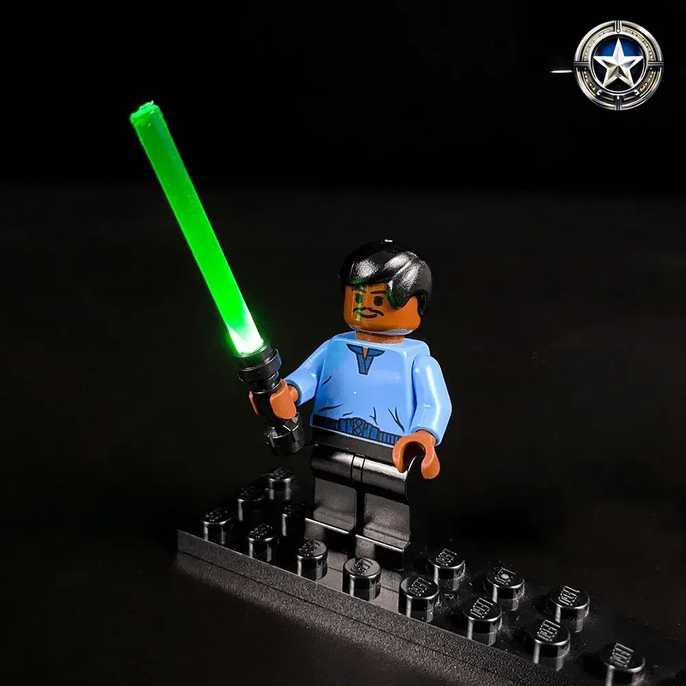 LED Light Sabers for Star Wars Minifigure Toys Pack of Five Lightsaber Sets LED Light Sabers for Star Wars Minifigure Toys Pack of Five Lightsaber Sets