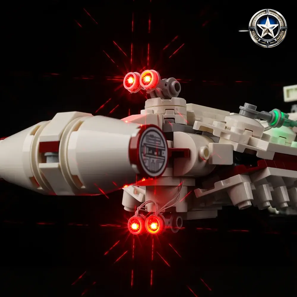 Light Kit for Star Wars Tantive IV Model 75376 Enhanced Lighting System for Collectors and Fans Light Kit for Star Wars Tantive IV Model 75376 Enhanced Lighting System for Collectors and Fans