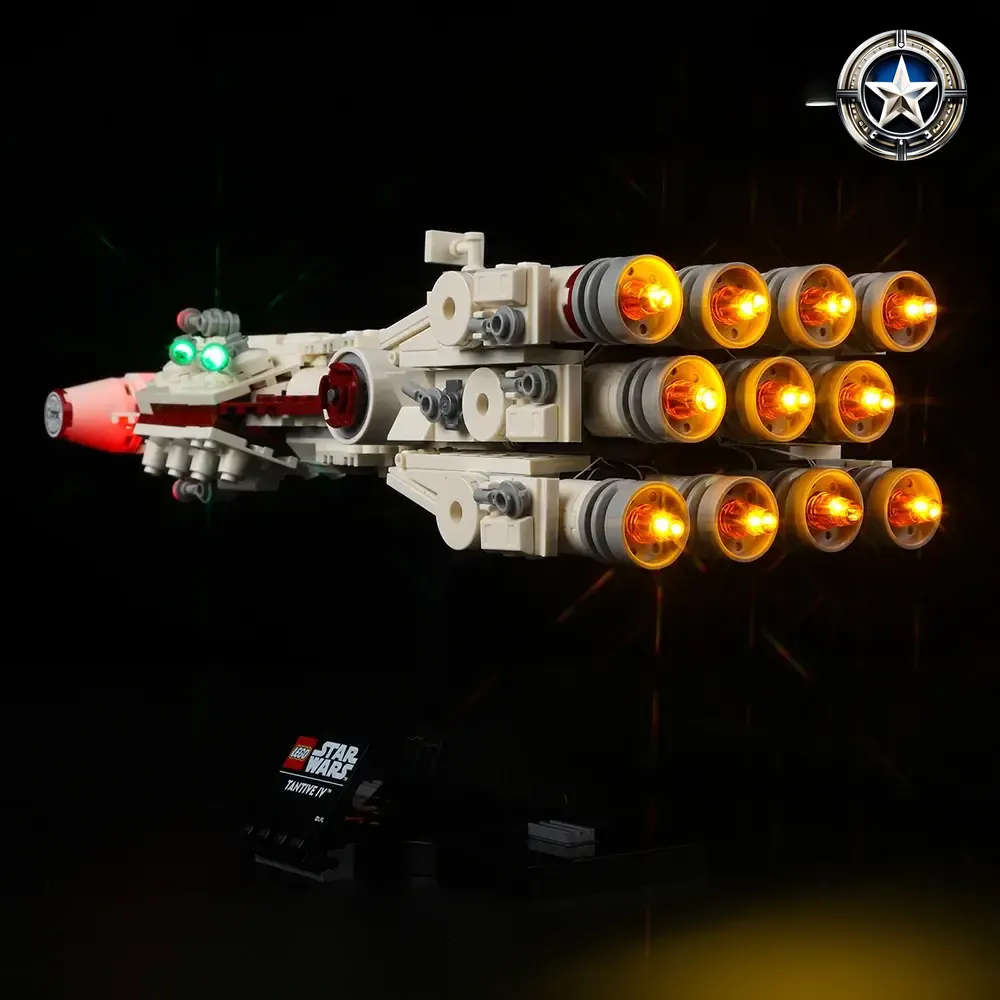 Light Kit for Star Wars Tantive IV Model 75376 Enhanced Lighting System for Collectors and Fans Light Kit for Star Wars Tantive IV Model 75376 Enhanced Lighting System for Collectors and Fans