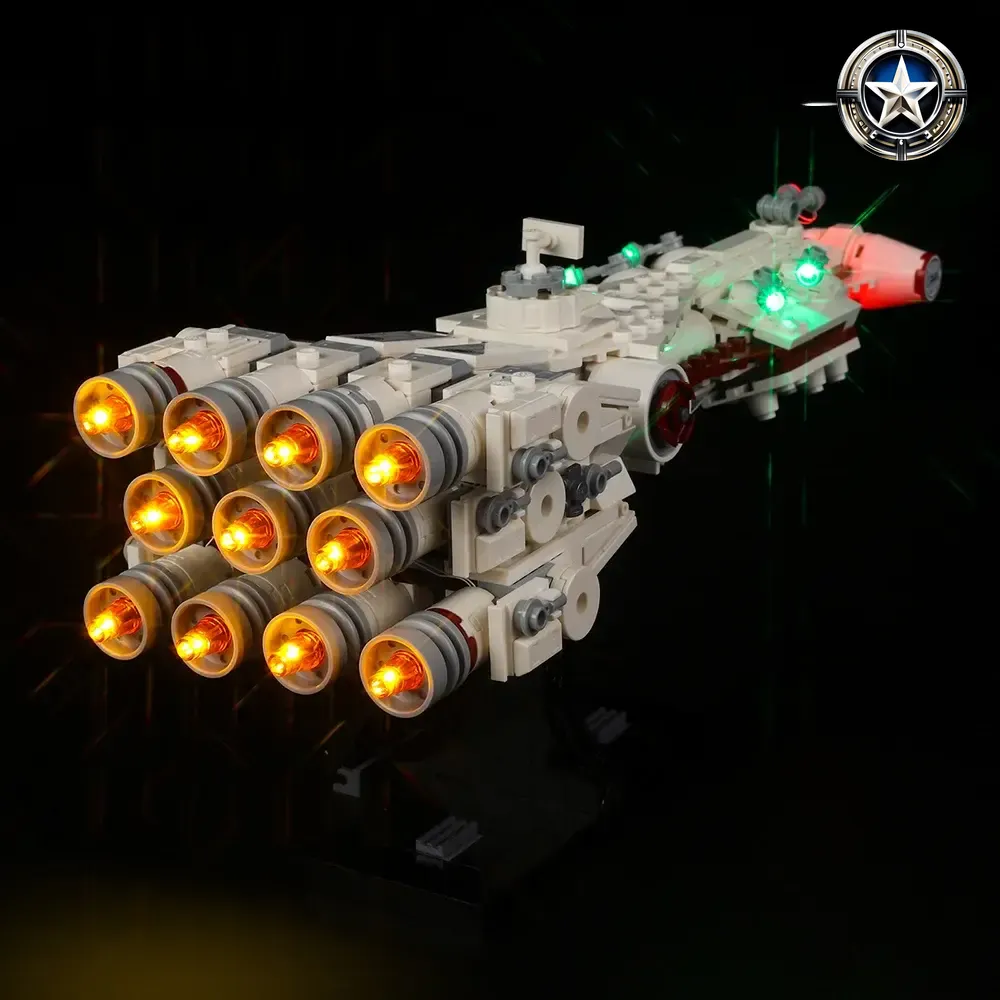 Light Kit for Star Wars Tantive IV Model 75376 Enhanced Lighting System for Collectors and Fans Light Kit for Star Wars Tantive IV Model 75376 Enhanced Lighting System for Collectors and Fans
