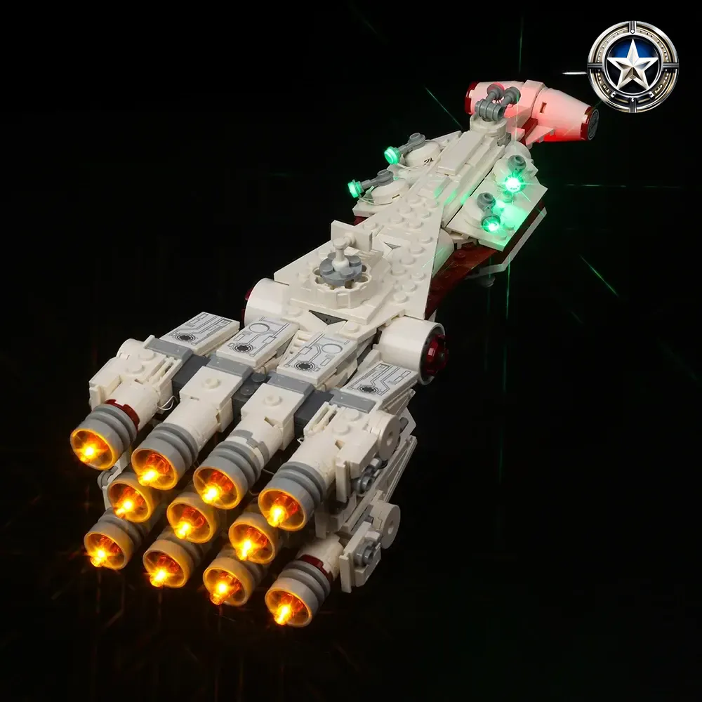 Light Kit for Star Wars Tantive IV Model 75376 Enhanced Lighting System for Collectors and Fans Light Kit for Star Wars Tantive IV Model 75376 Enhanced Lighting System for Collectors and Fans