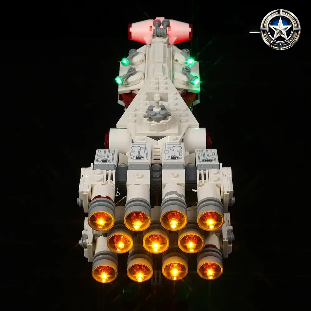 Light Kit for Star Wars Tantive IV Model 75376 Enhanced Lighting System for Collectors and Fans Light Kit for Star Wars Tantive IV Model 75376 Enhanced Lighting System for Collectors and Fans