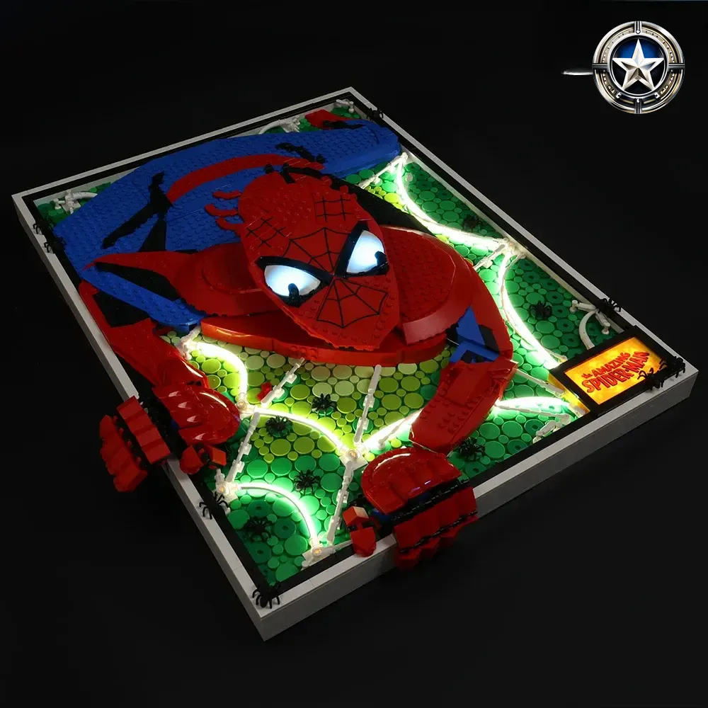Light Kit for The Amazing Spider Man Building Set 31209 Accessory Replacement Part Light Kit for The Amazing Spider Man Building Set 31209 Accessory Replacement Part