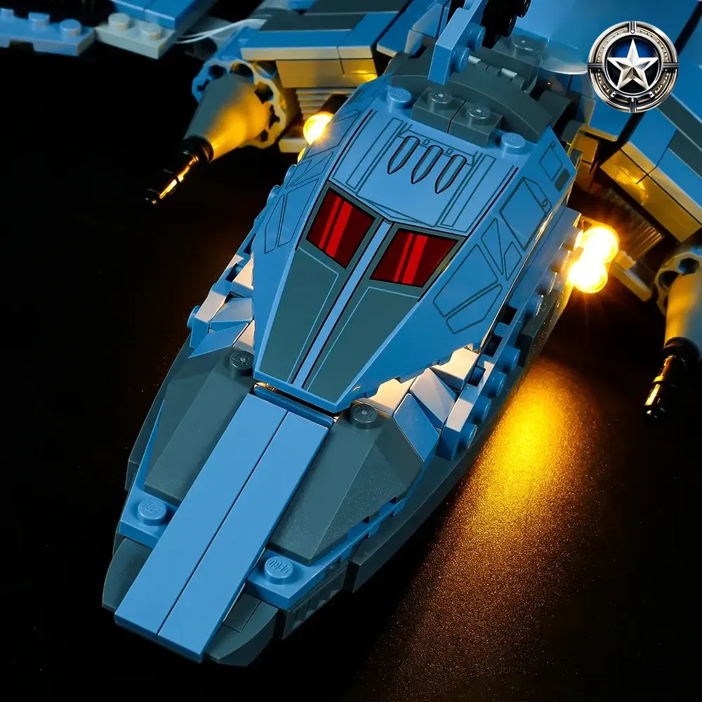 Light Kit for Lego The Bad Batch Attack Shuttle Model 75314 Set Accessories Light Kit for Lego The Bad Batch Attack Shuttle Model 75314 Set Accessories