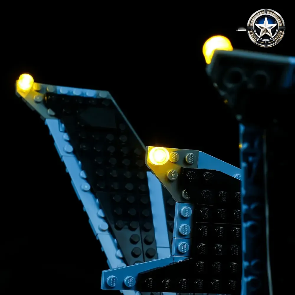 Light Kit for Lego The Bad Batch Attack Shuttle Model 75314 Set Accessories Light Kit for Lego The Bad Batch Attack Shuttle Model 75314 Set Accessories