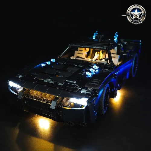 Light Kit For Lego Batman Batmobile Model 42127 Upgrade Accessories