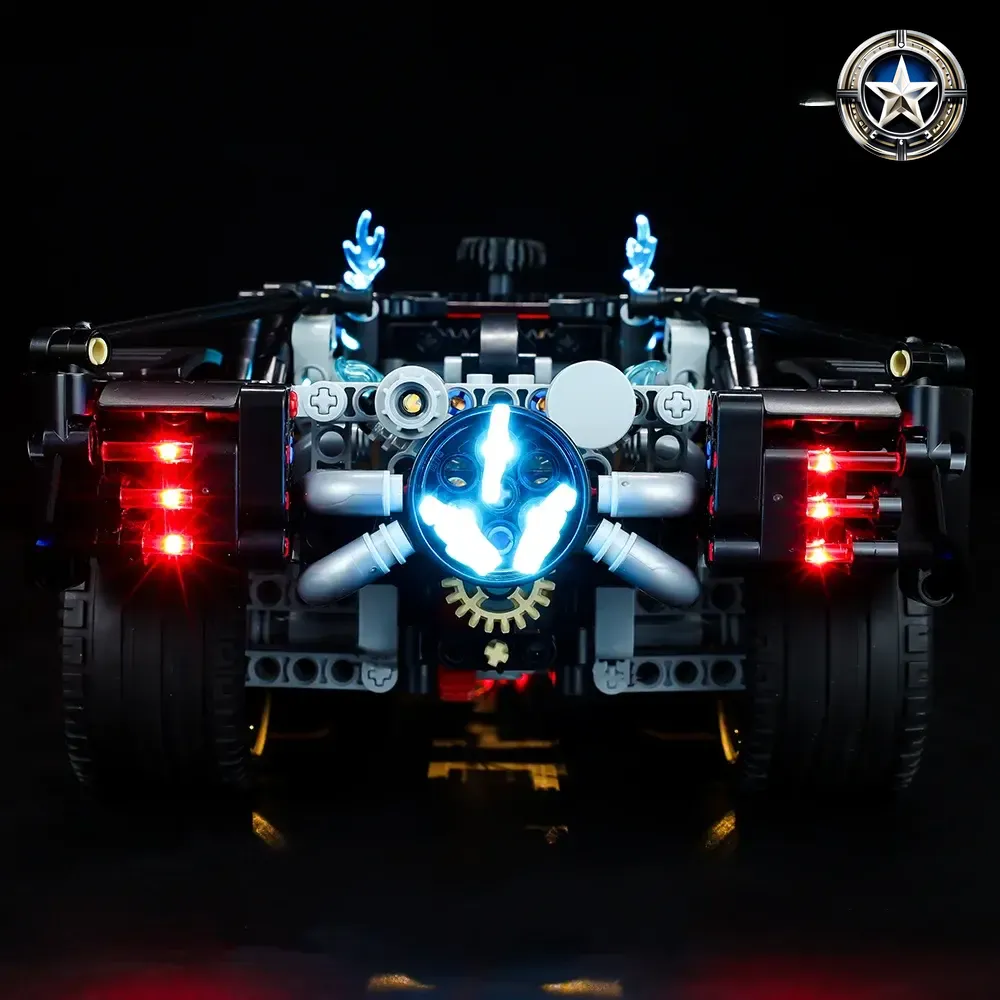 Light Kit For Lego Batman Batmobile Model 42127 Upgrade Accessories Light Kit For Lego Batman Batmobile Model 42127 Upgrade Accessories