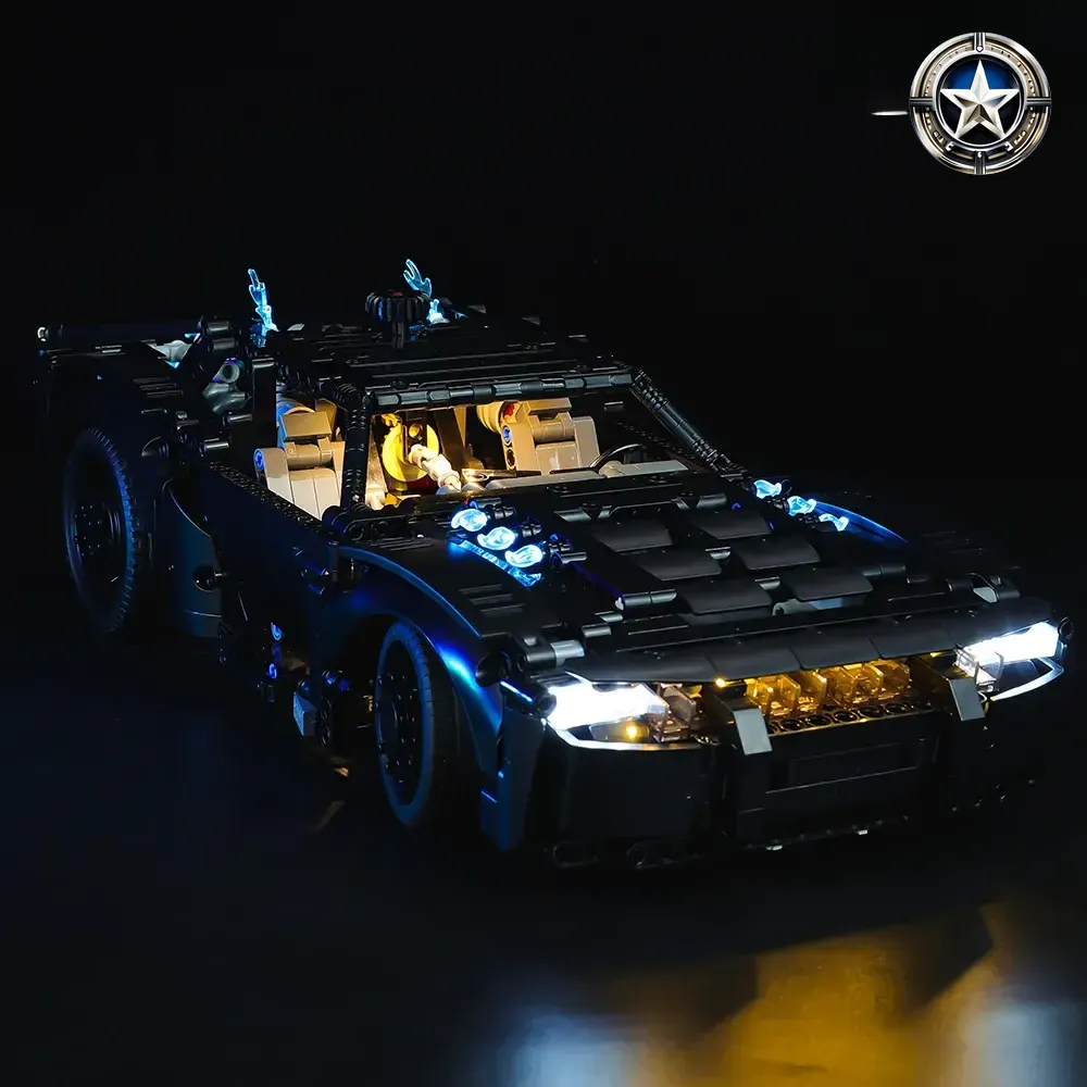 Light Kit For Lego Batman Batmobile Model 42127 Upgrade Accessories Light Kit For Lego Batman Batmobile Model 42127 Upgrade Accessories