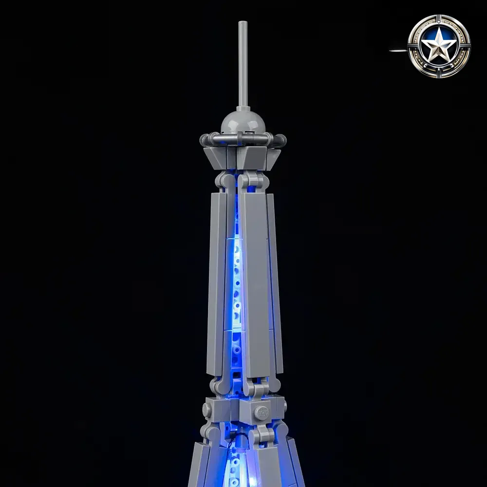 Eiffel Tower Light Kit Compatible with Lego Set 21019 Updated Version Bright Upgrade Eiffel Tower Light Kit Compatible with Lego Set 21019 Updated Version Bright Upgrade