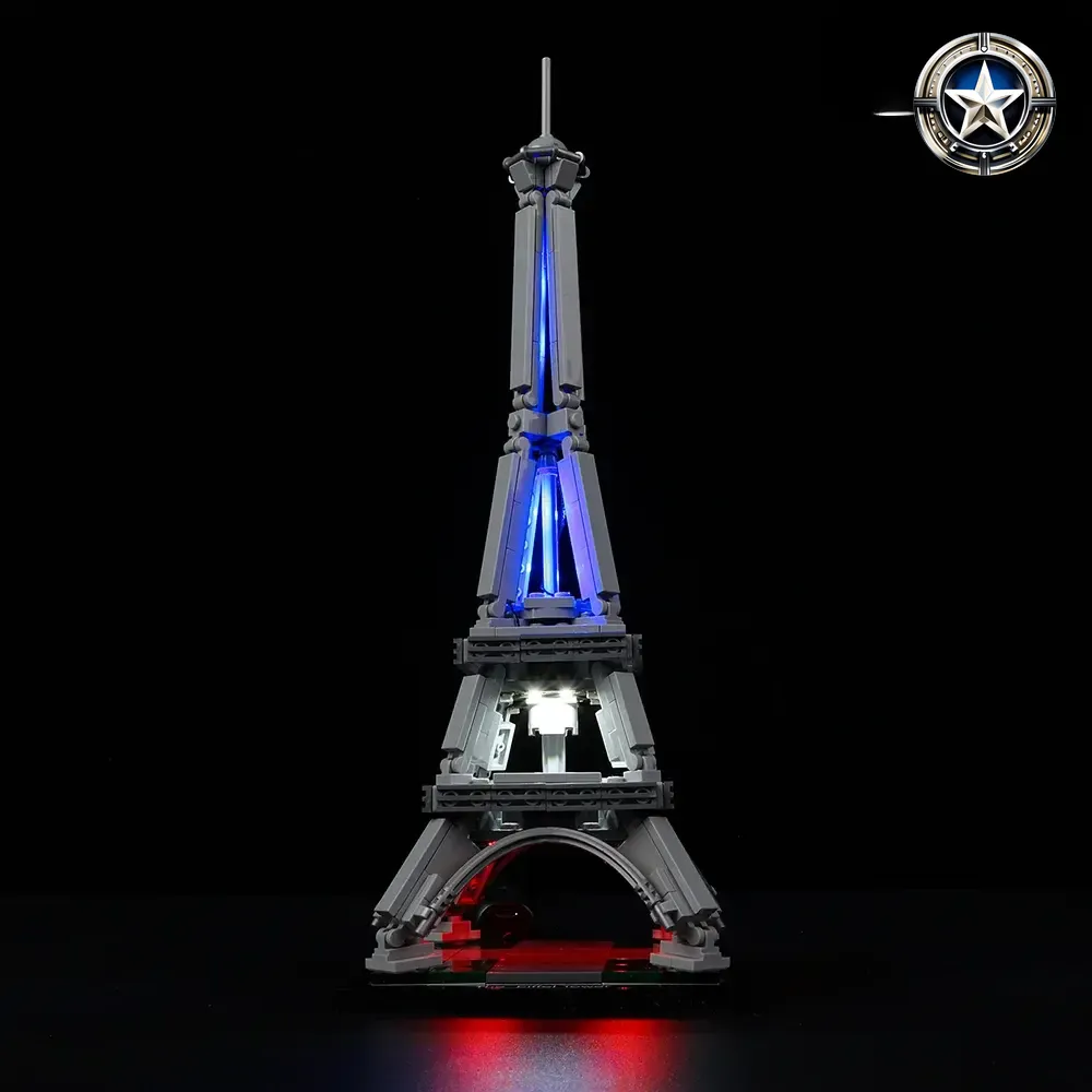 Eiffel Tower Light Kit Compatible with Lego Set 21019 Updated Version Bright Upgrade Eiffel Tower Light Kit Compatible with Lego Set 21019 Updated Version Bright Upgrade