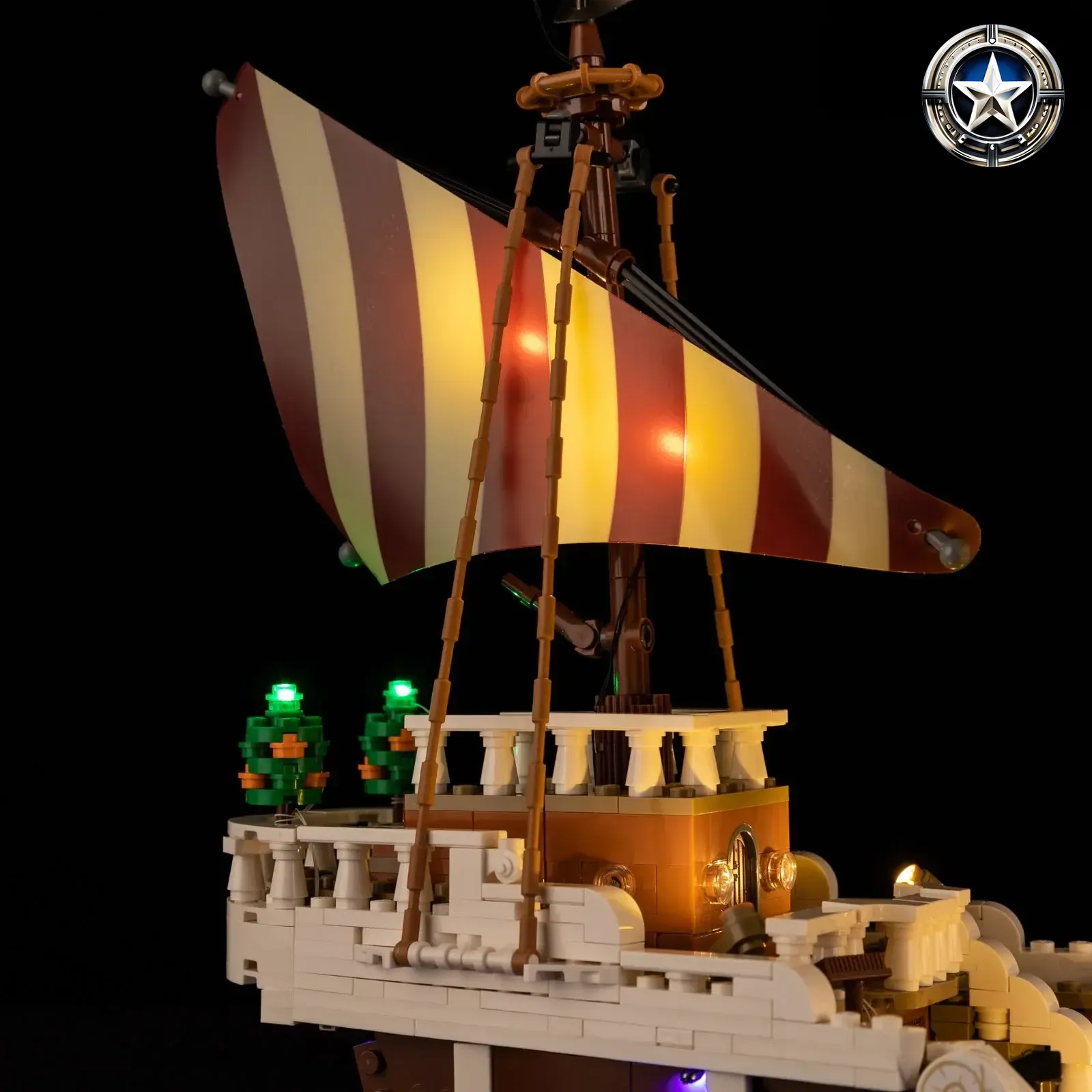 Light Kit Compatible With The Going Merry Pirate Ship Model 75639 Set Accessory Light Kit Compatible With The Going Merry Pirate Ship Model 75639 Set Accessory