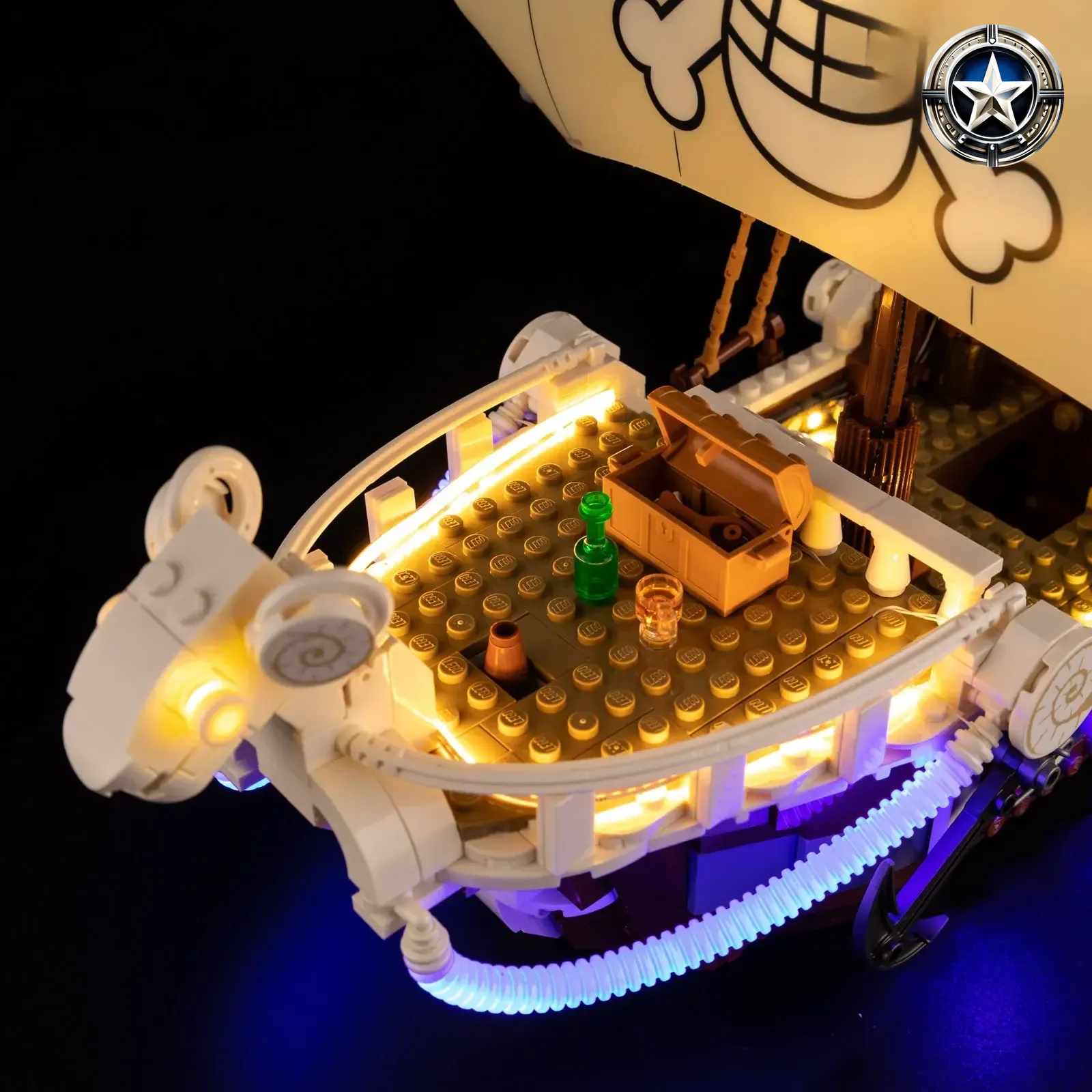 Light Kit Compatible With The Going Merry Pirate Ship Model 75639 Set Accessory Light Kit Compatible With The Going Merry Pirate Ship Model 75639 Set Accessory