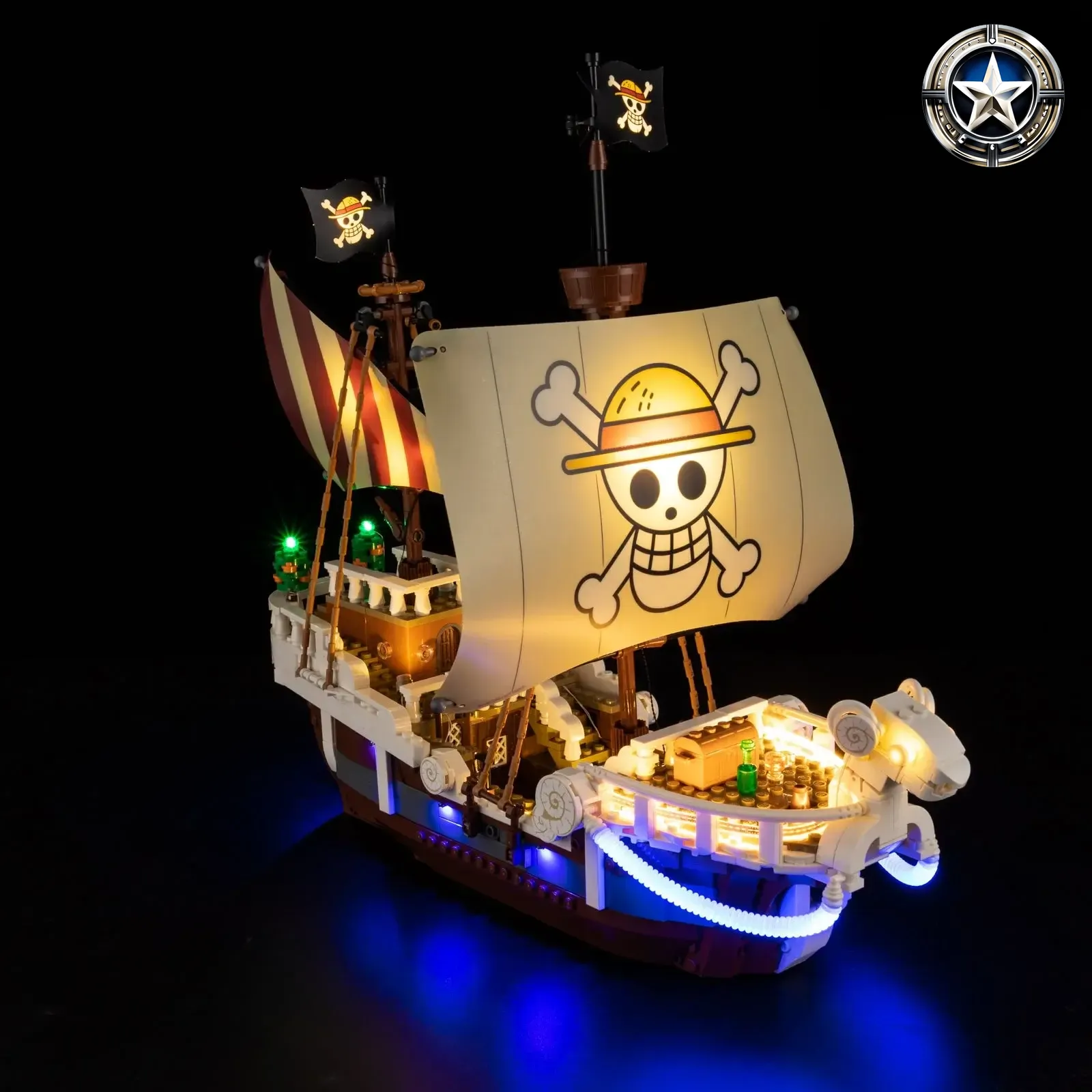 Light Kit Compatible With The Going Merry Pirate Ship Model 75639 Set Accessory Light Kit Compatible With The Going Merry Pirate Ship Model 75639 Set Accessory